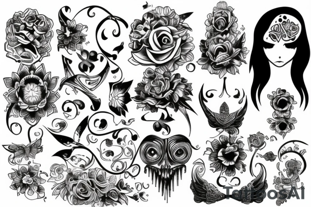 Berge tattoo idea