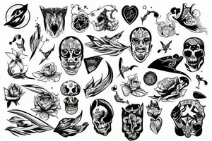 Berge tattoo idea