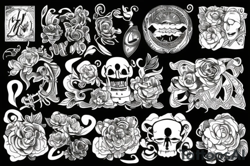 Berge tattoo idea