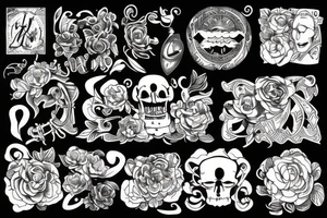Berge tattoo idea