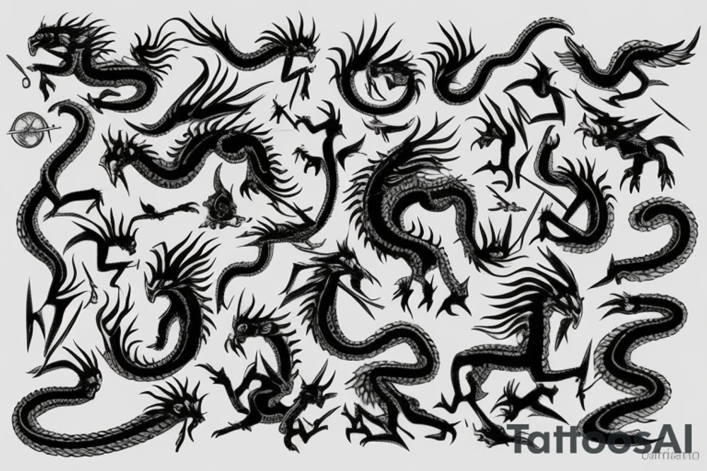 Hecate greek mythologie
dragon tattoo idea