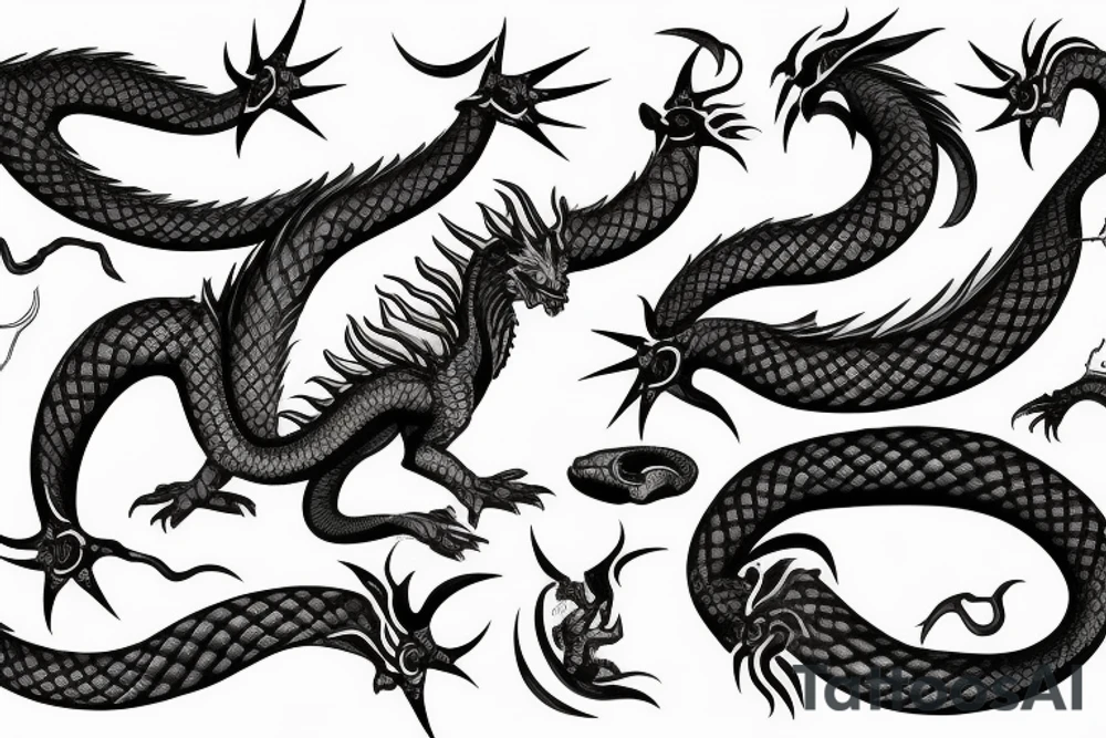 Hecate greek mythologie
dragon tattoo idea