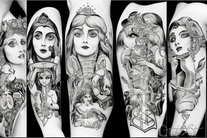 Hecate greek mythologie
alice in wonderland tattoo idea