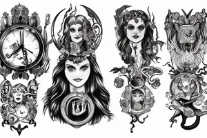 Hecate greek mythologie
alice in wonderland tattoo idea
