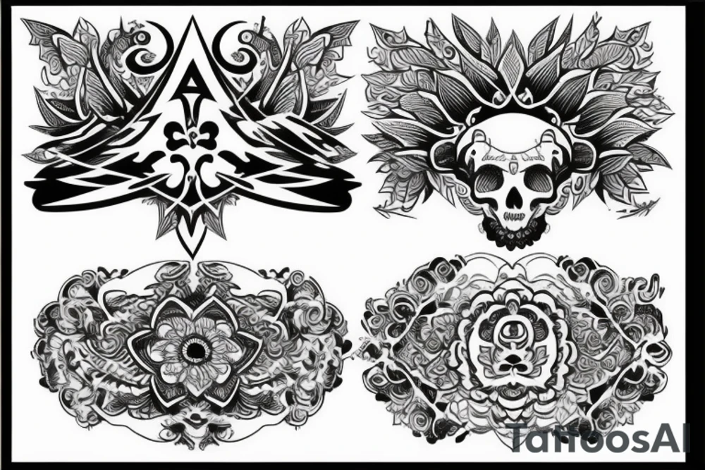 back tattoo tattoo idea