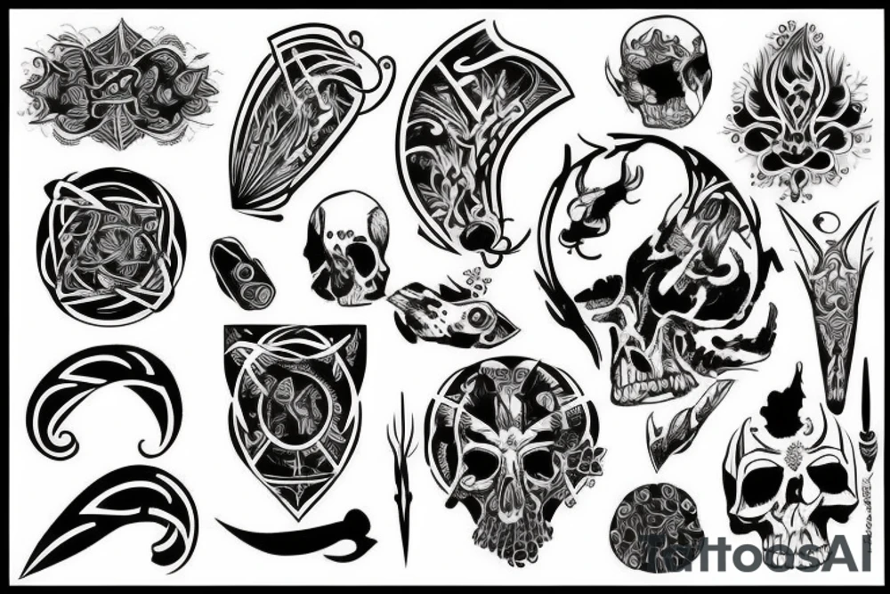 down the spine tattoo tattoo idea
