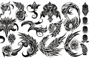 spine tattoo idea