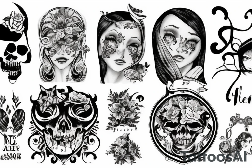 404 vertically tattoo idea