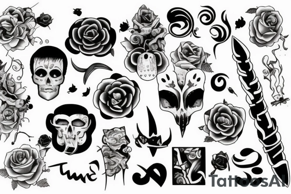 404 vertically tattoo idea