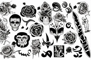 404 vertically tattoo idea