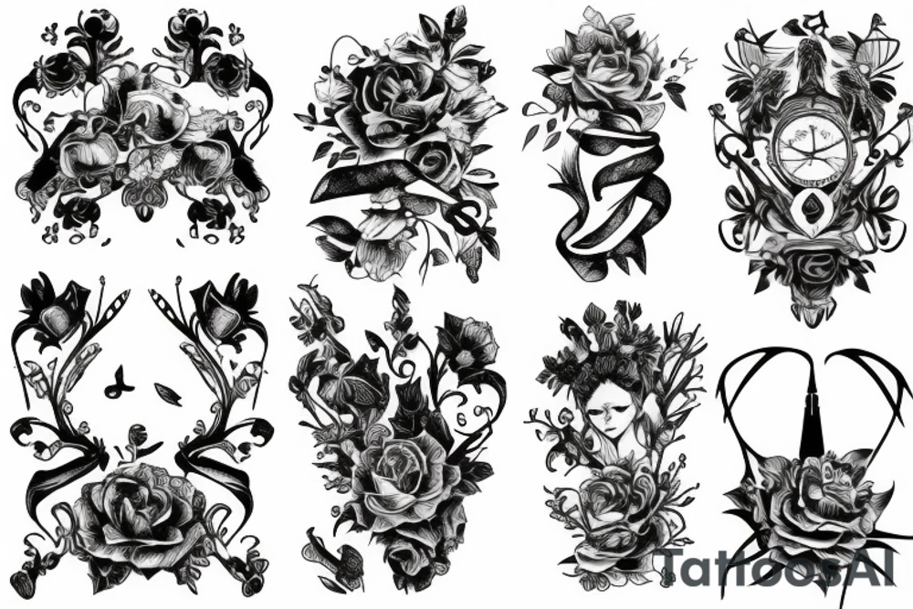 404 vertically tattoo idea