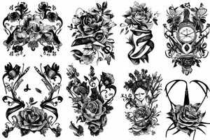 404 vertically tattoo idea