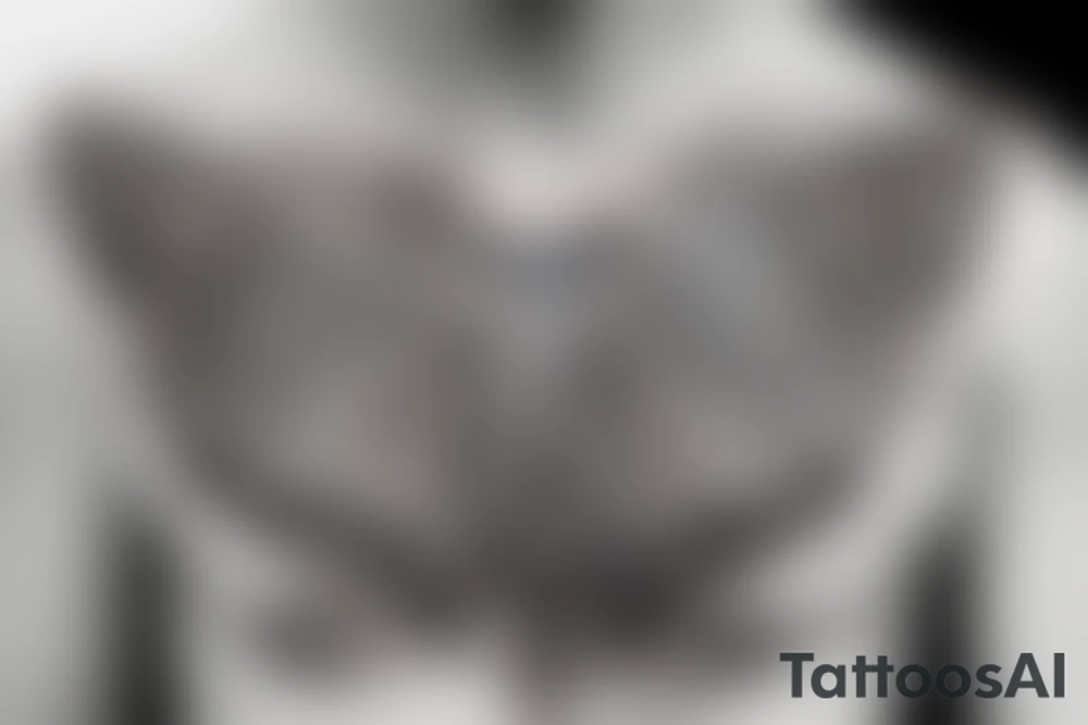 Chest tattoo tattoo idea