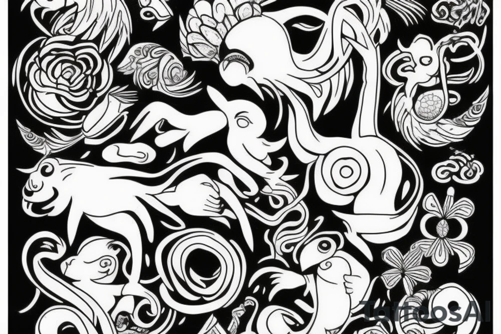 monkey

rabbit strong tattoo idea