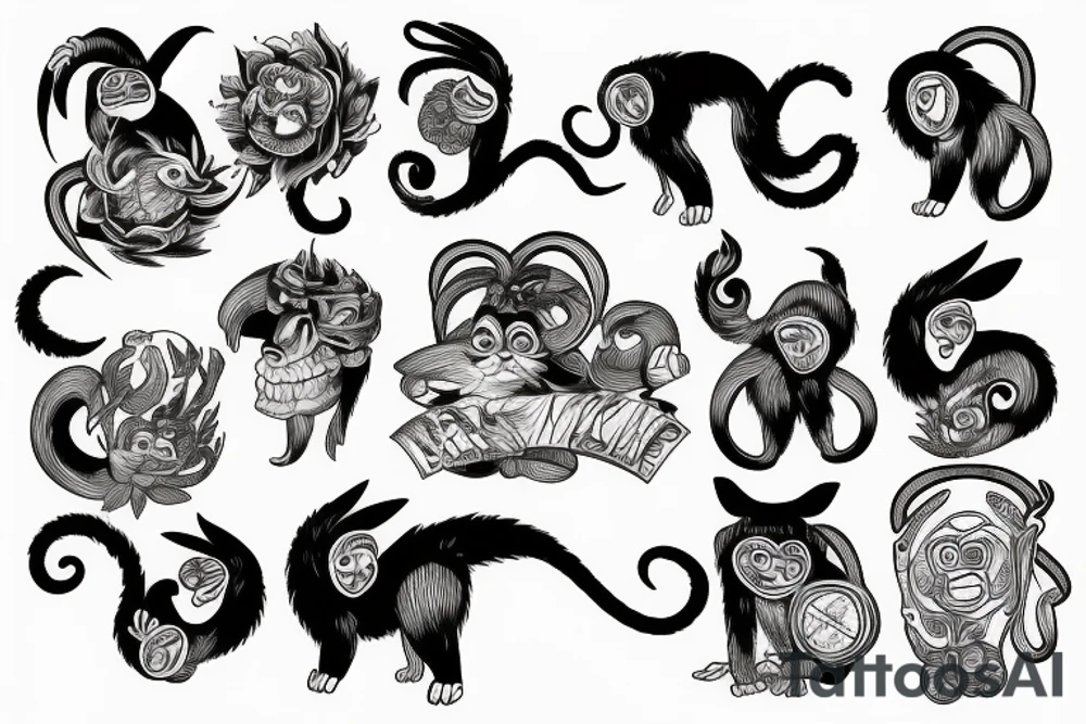 monkey

rabbit strong tattoo idea