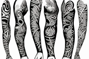 DNA structure tattoo idea
