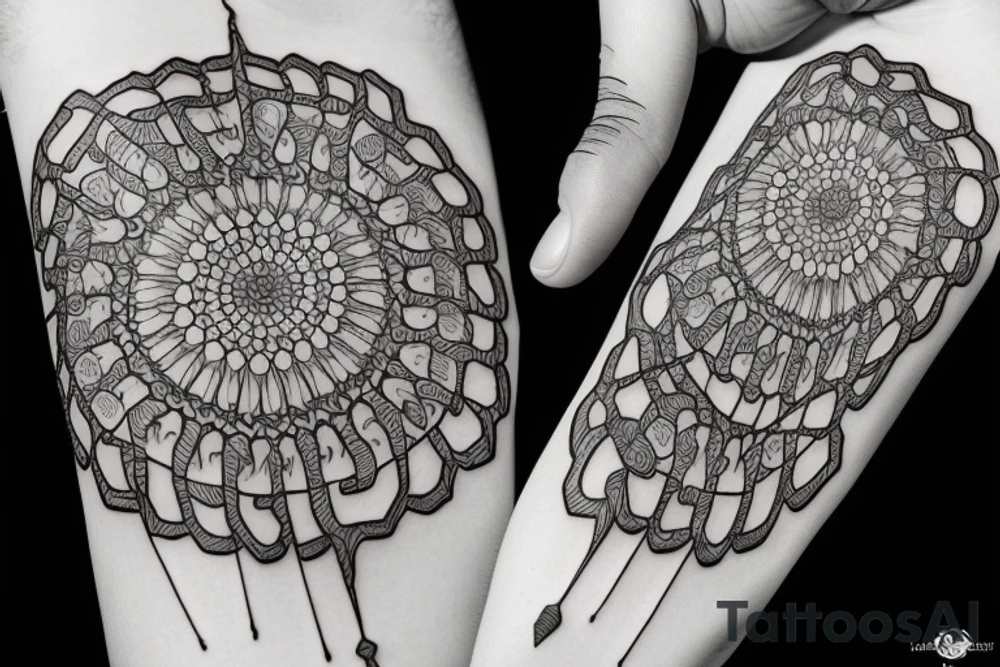 DNA structure tattoo idea