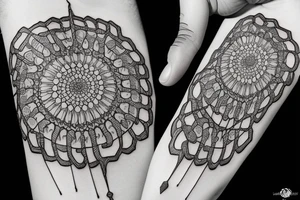 DNA structure tattoo idea
