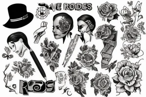 give me some ideas involving Rhodes tattoo idea