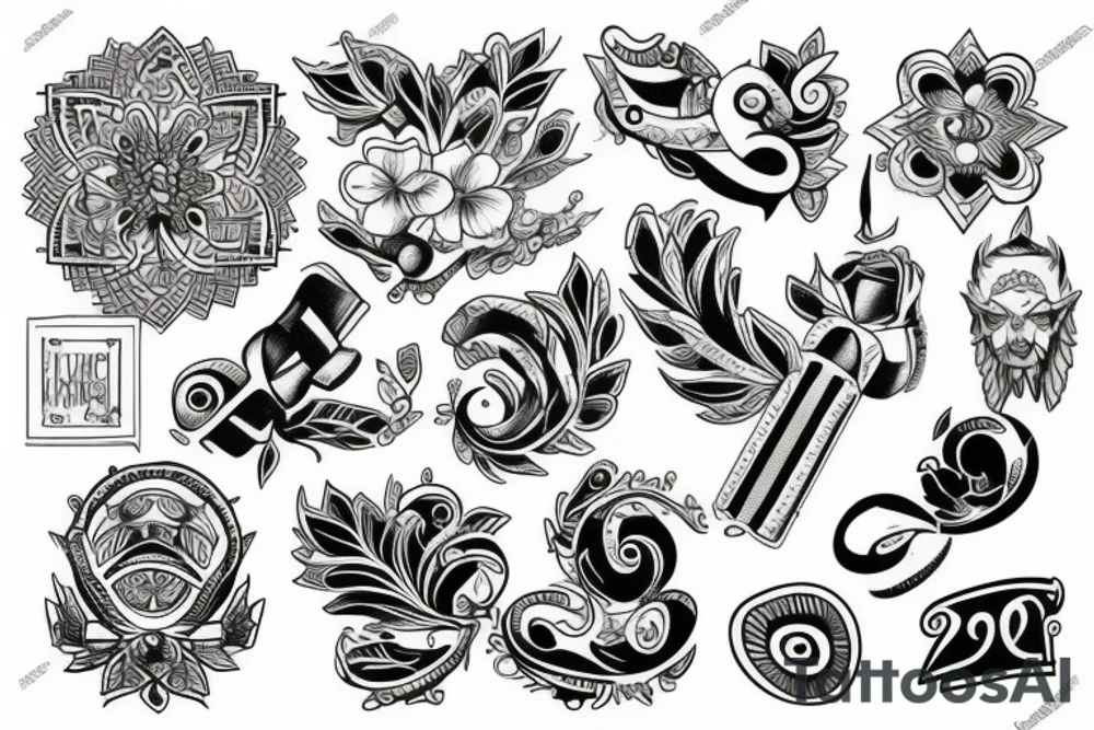 Greece tattoo idea