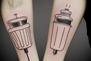 espresso portafilter tattoo idea