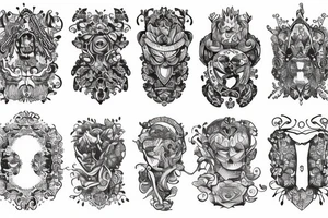 castle tattoo idea