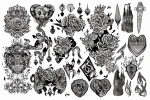 castle tattoo idea