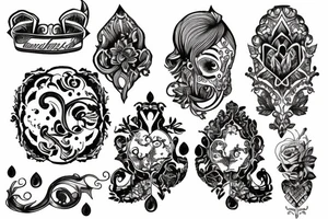 castle tattoo idea