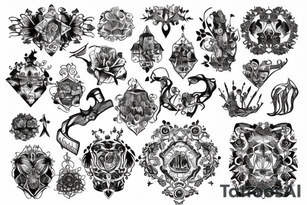 castle tattoo idea