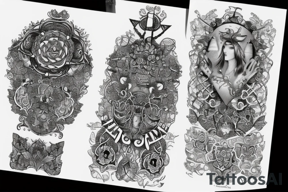 castle tattoo idea