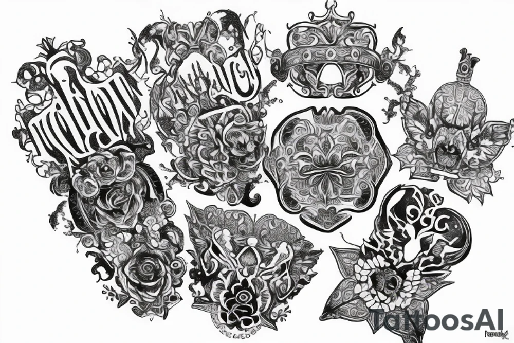 castle tattoo idea