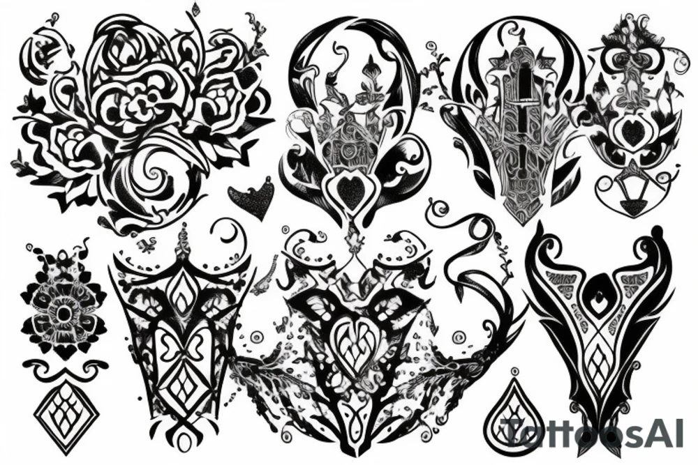 castle tattoo idea