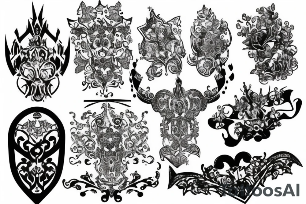 castle tattoo idea