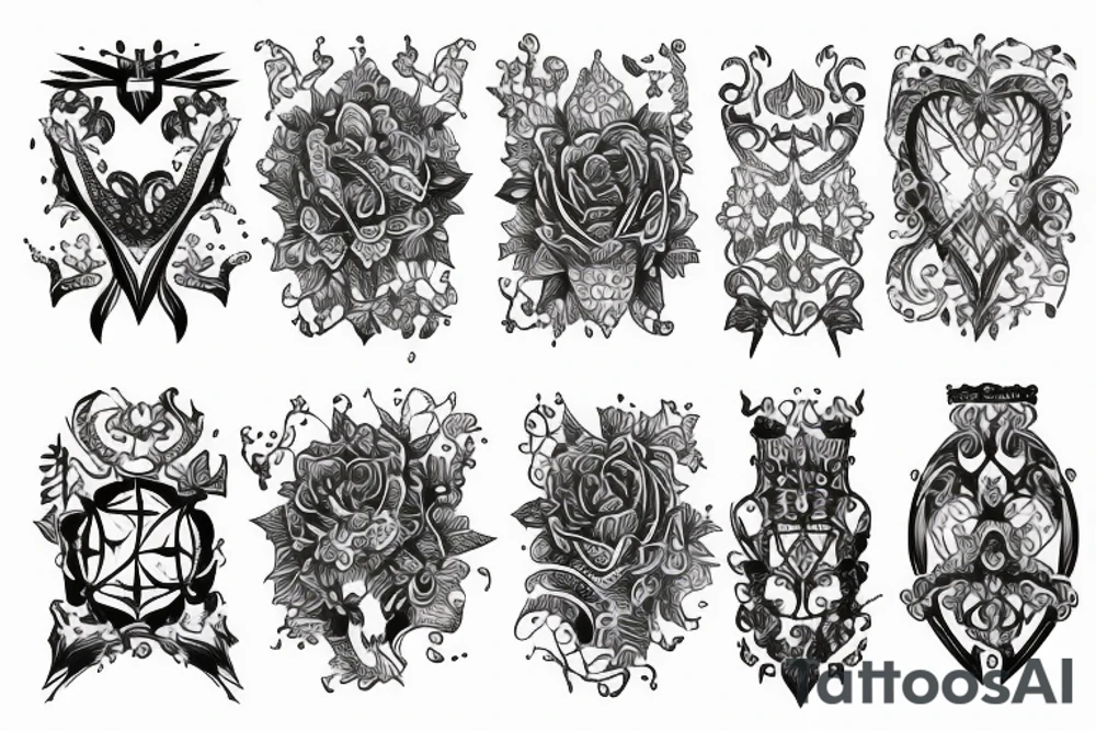 castle tattoo idea
