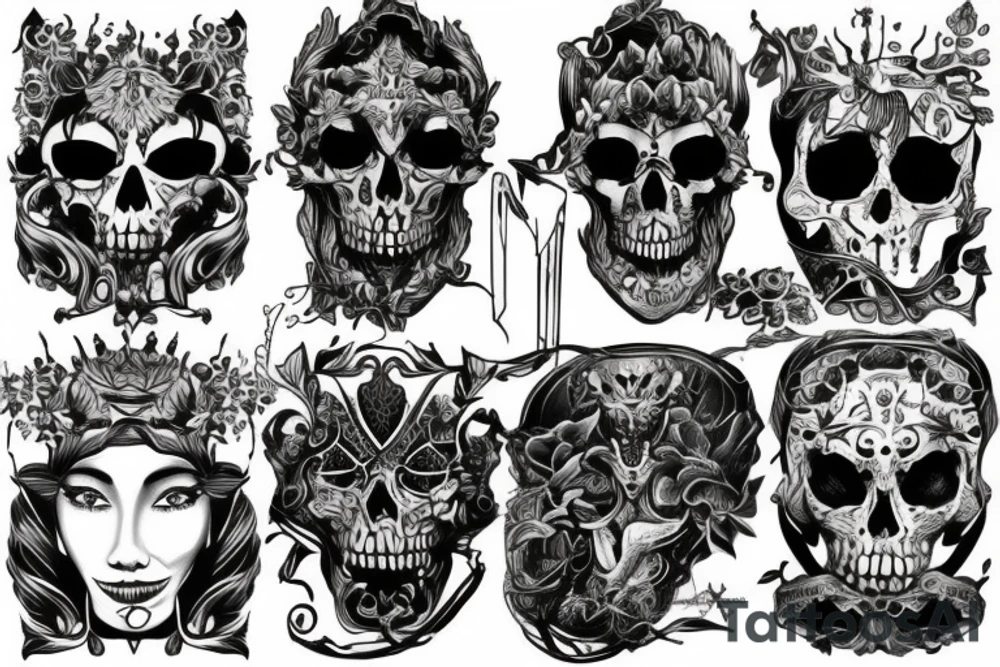 castle tattoo idea