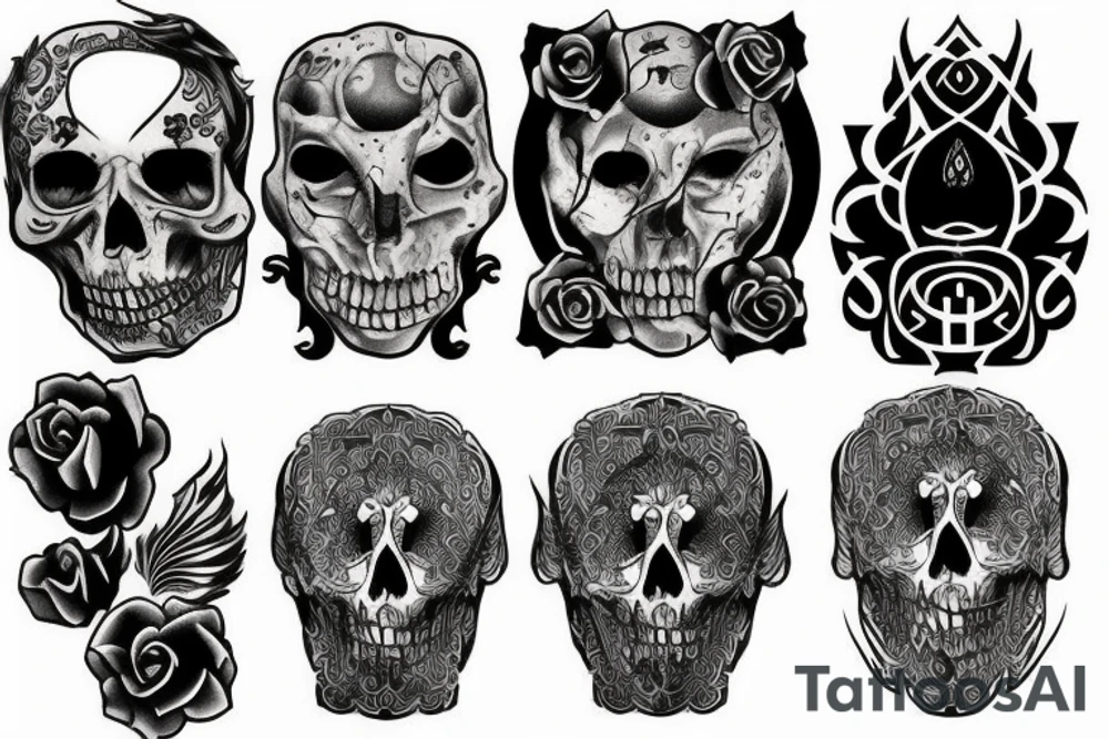 castle tattoo idea