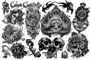 castle tattoo idea