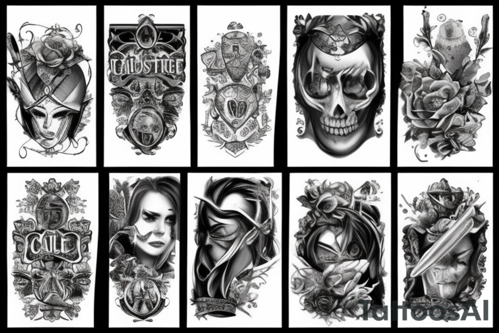 castle tattoo idea