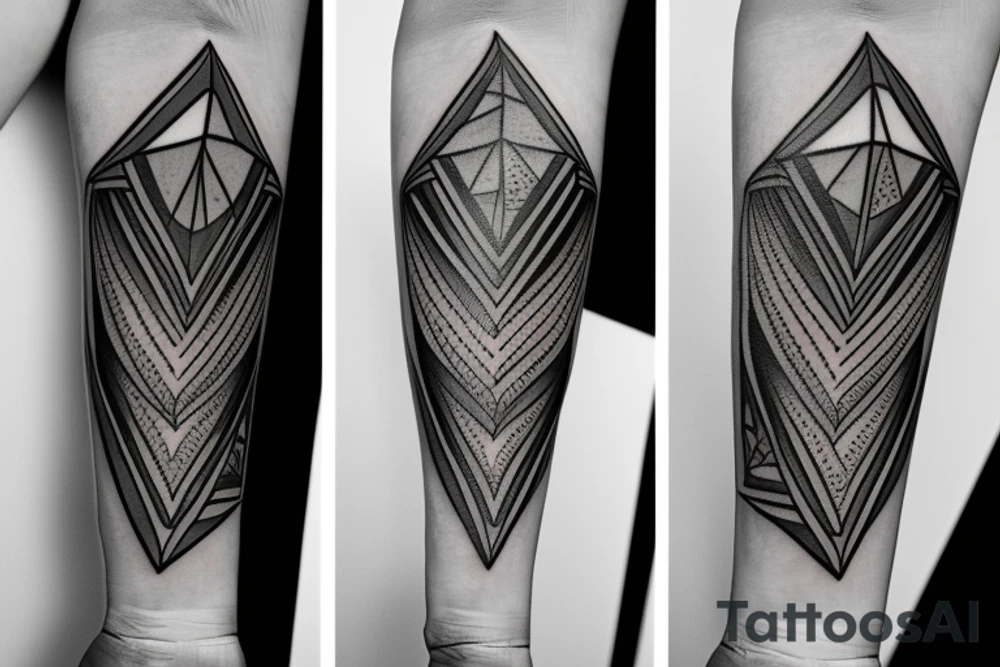 triangle black gray life death geometrical tattoo idea triangle black gray life death geometrical tattoo idea