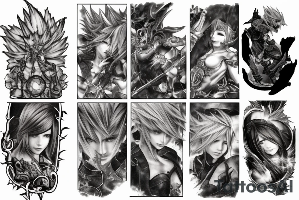 Final Fantasy magic tattoo idea