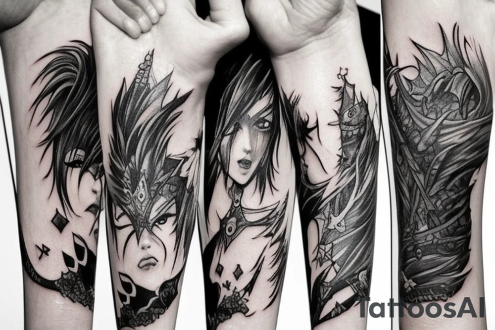 Final Fantasy magic tattoo idea