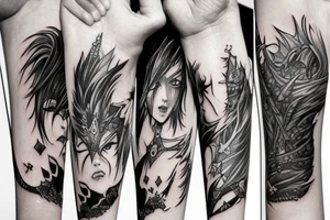 Final Fantasy magic tattoo idea