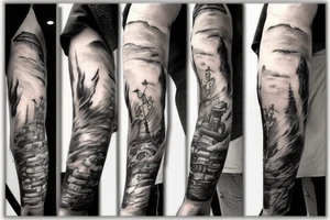 Cloud Strife tattoo idea