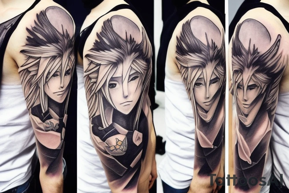 Cloud Strife tattoo idea