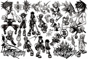 Kingdom Hearts tattoo idea