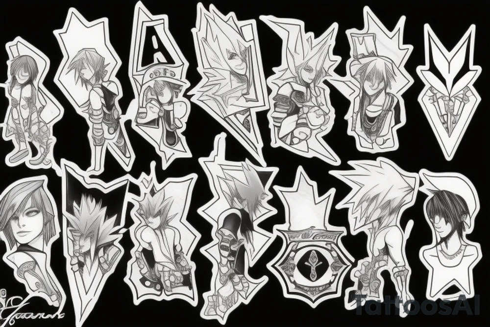 Kingdom Hearts tattoo idea