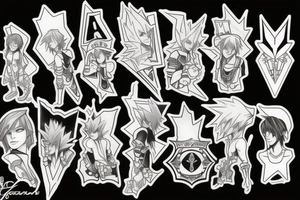 Kingdom Hearts tattoo idea