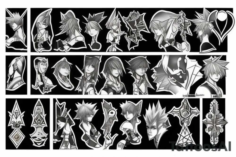 Kingdom Hearts tattoo idea