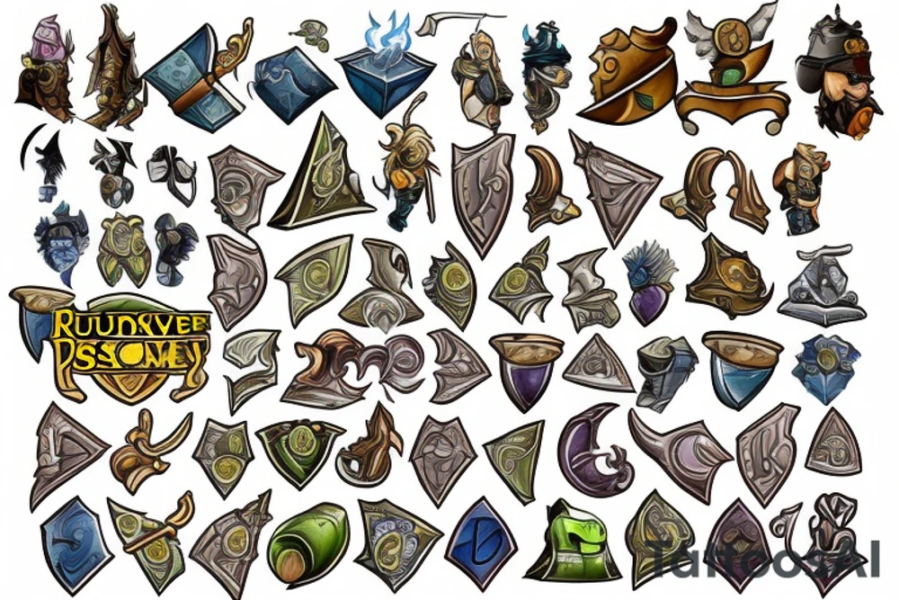 RuneScape tattoo idea