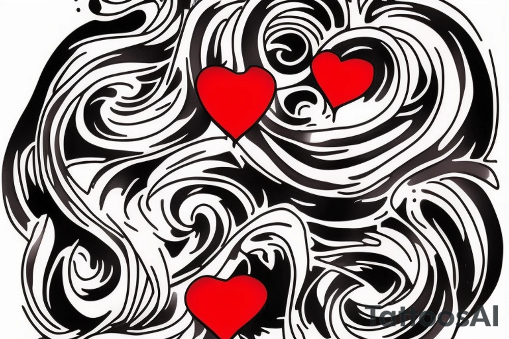 one point tattoo
tammy
big red heart with text which is "Takashi's Possession" tattoo idea